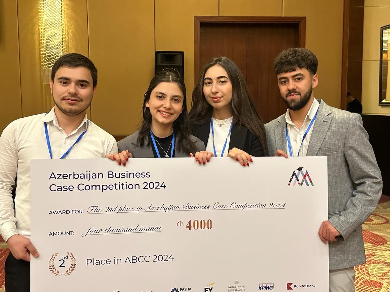 Bakı Ali Neft Məktəbinin komandası biznes müsabiqəsində qalib olub