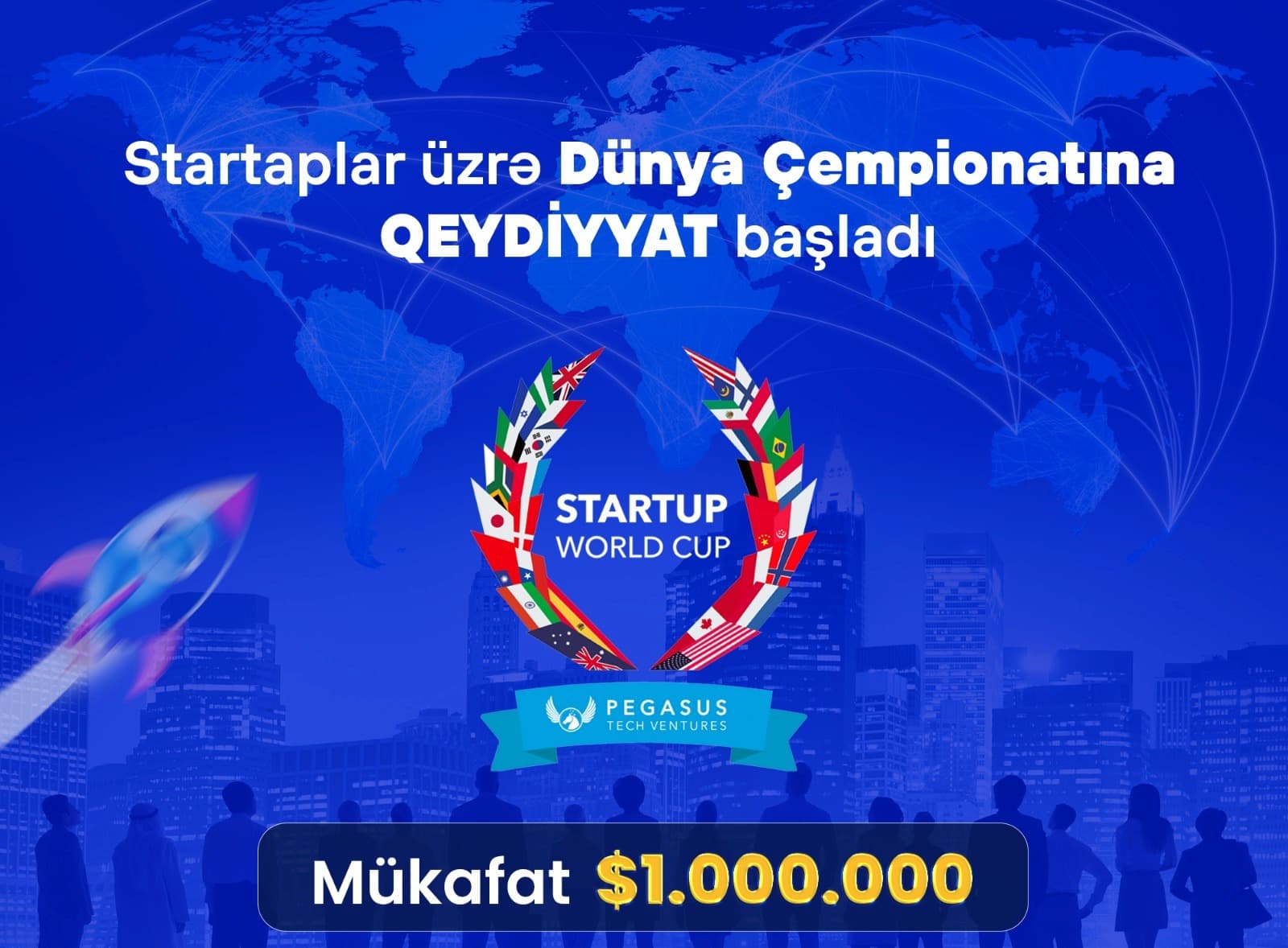 Azərbaycanda Startaplar üzrə Dünya Çempionatına qeydiyyat başladı