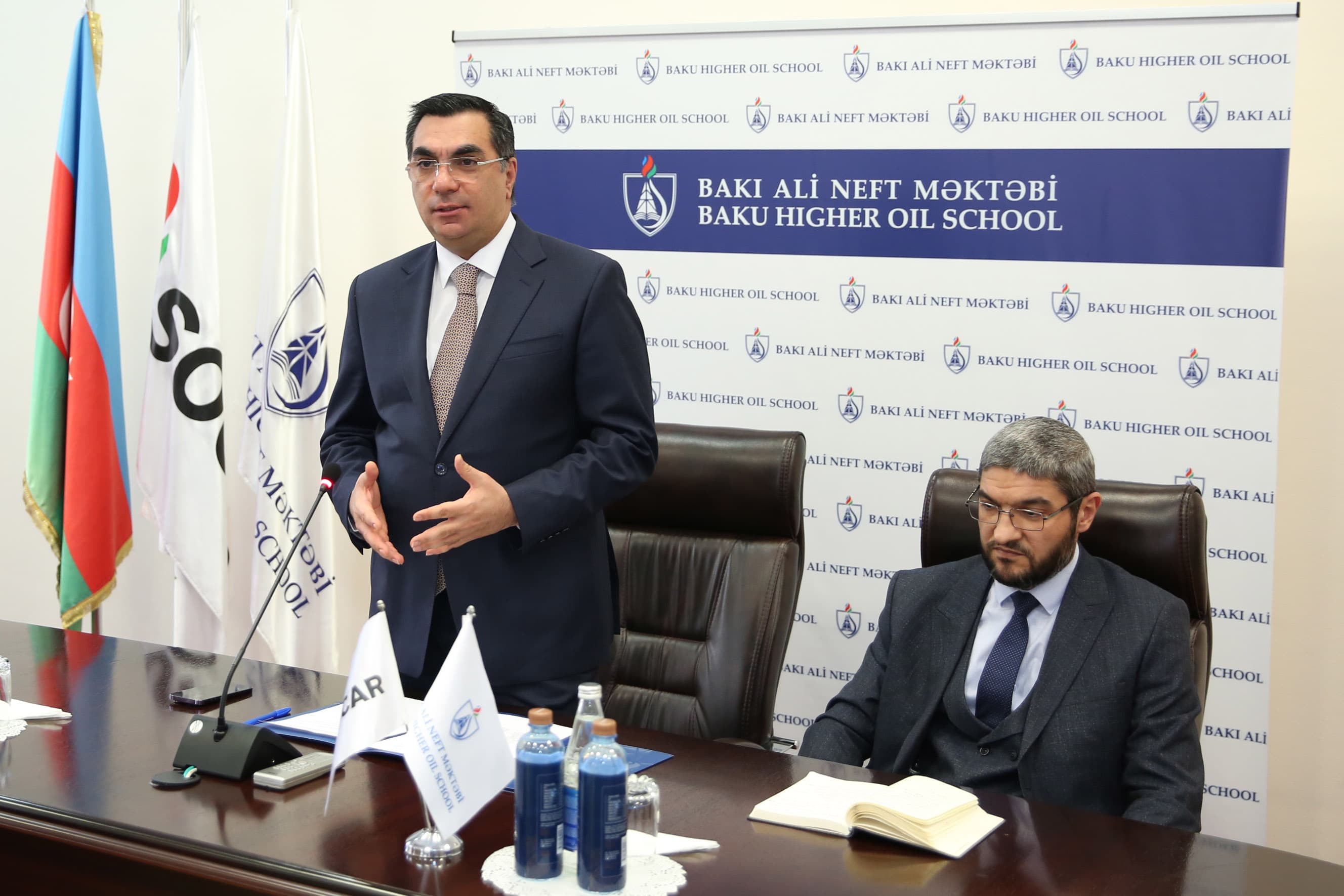 Bakı Ali Neft Məktəbində SOCAR-ın “Gənc İstedadlar Proqramı”na seçilmiş tələbə və məzunlarla görüş keçirilib
