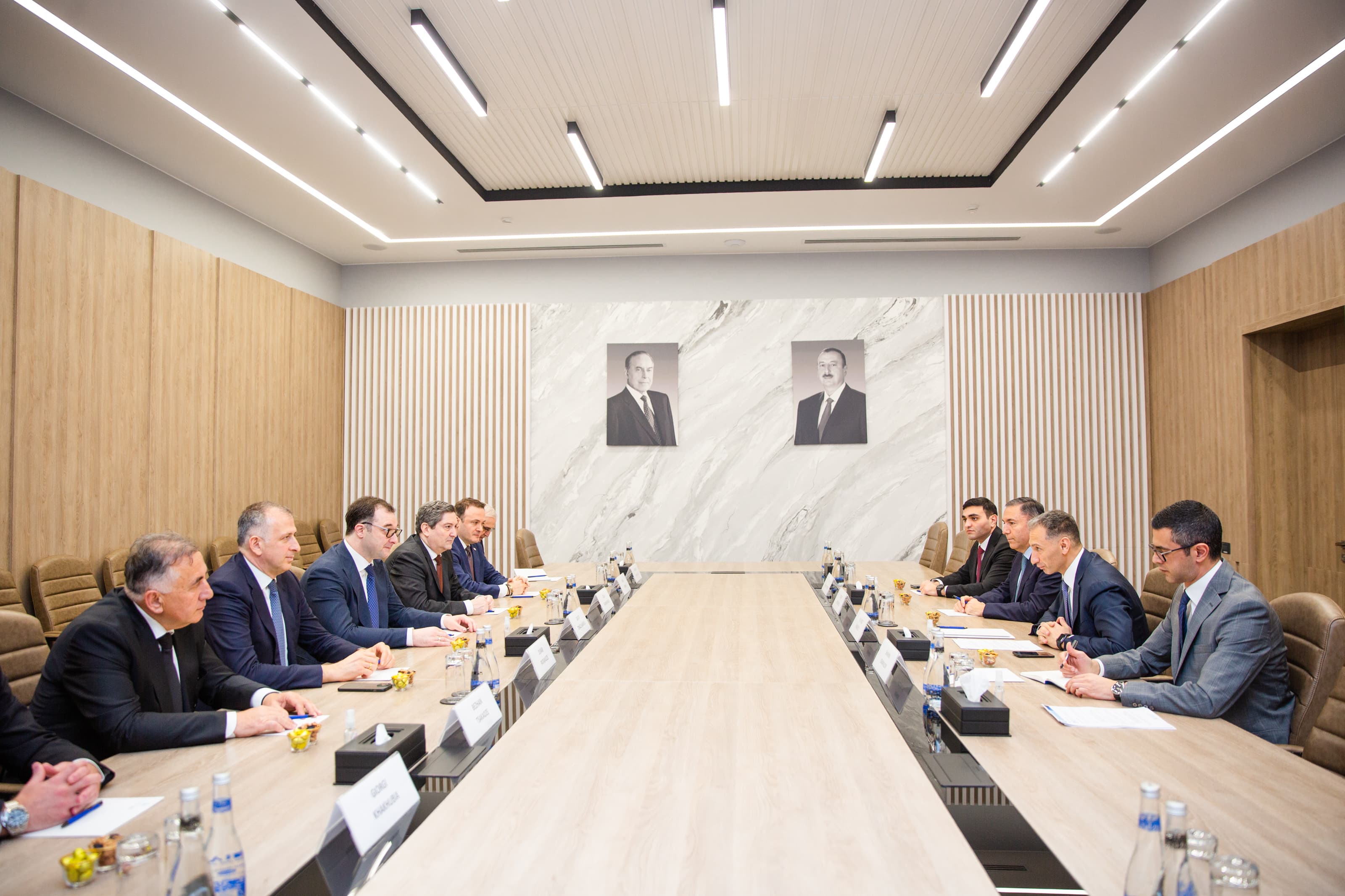 Nazir Rəşad Nəbiyev Gürcüstan Parlamentinin nümayəndələri ilə görüşüb