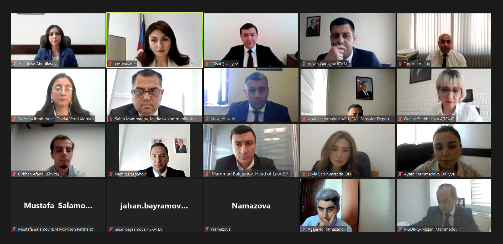 “Biznesə daxilolma” İşçi qrupunun iclası keçirilib