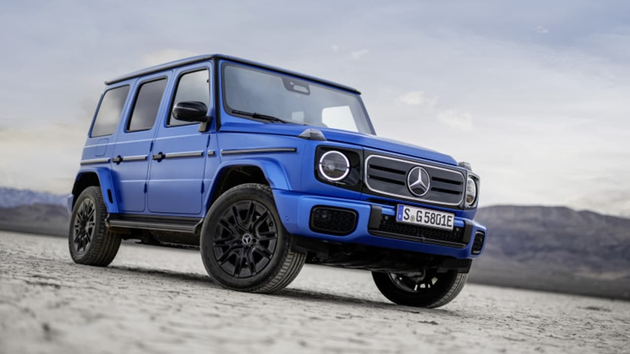 Hətta suda belə gedir - "Mercedes-Benz G 580"