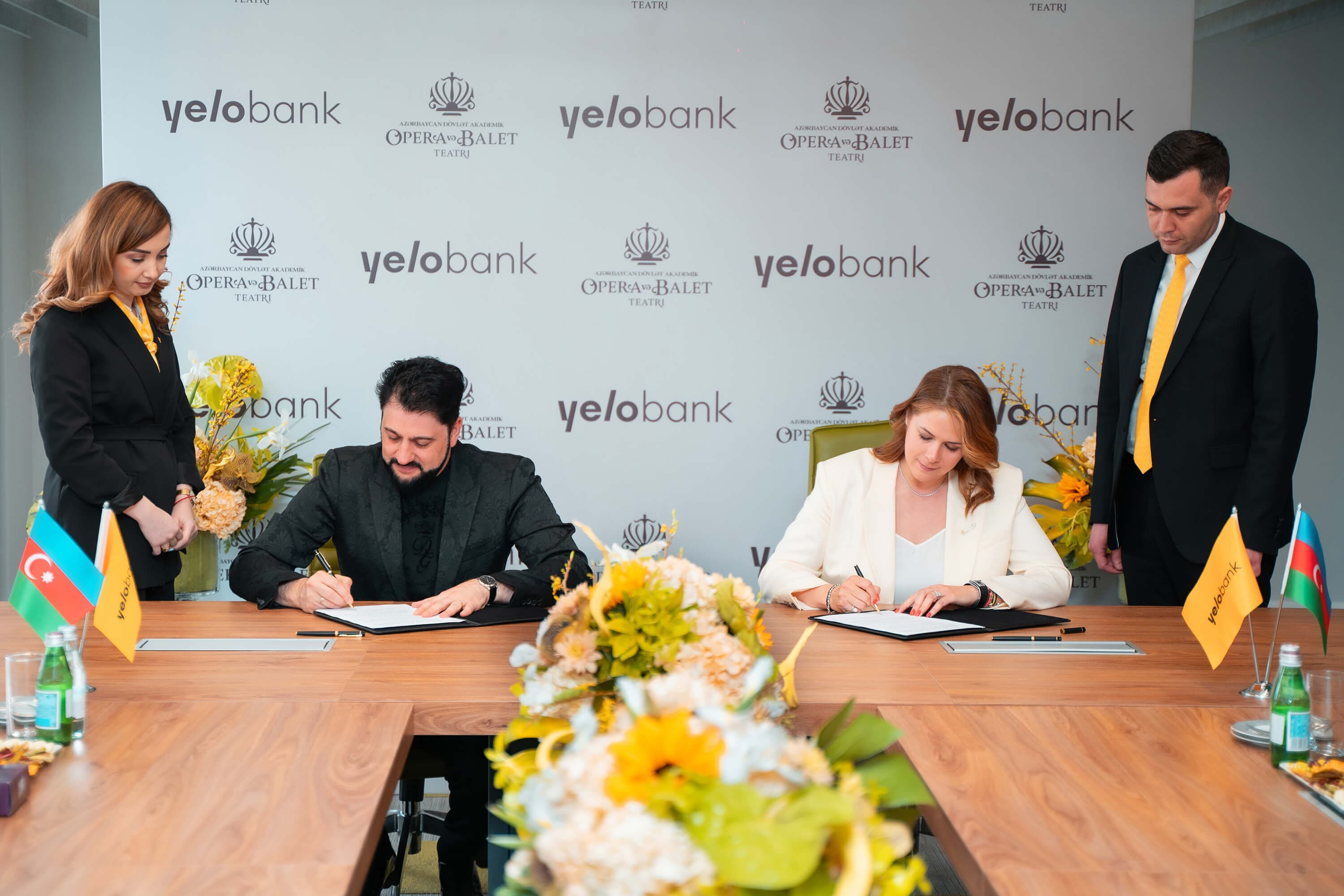 Yelo Bank ilə Azərbaycan Dövlət Akademik Opera və Balet Teatrı arasında müqavilə imzalanıb