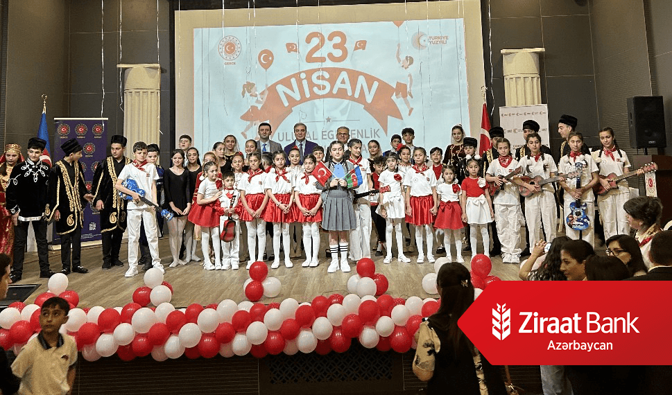 Ziraat Bank Azərbaycandan 23 Aprel Milli Suverenlik və Uşaq Bayramı Günü münasibətilə təşkil olunan tədbirə dəstək!