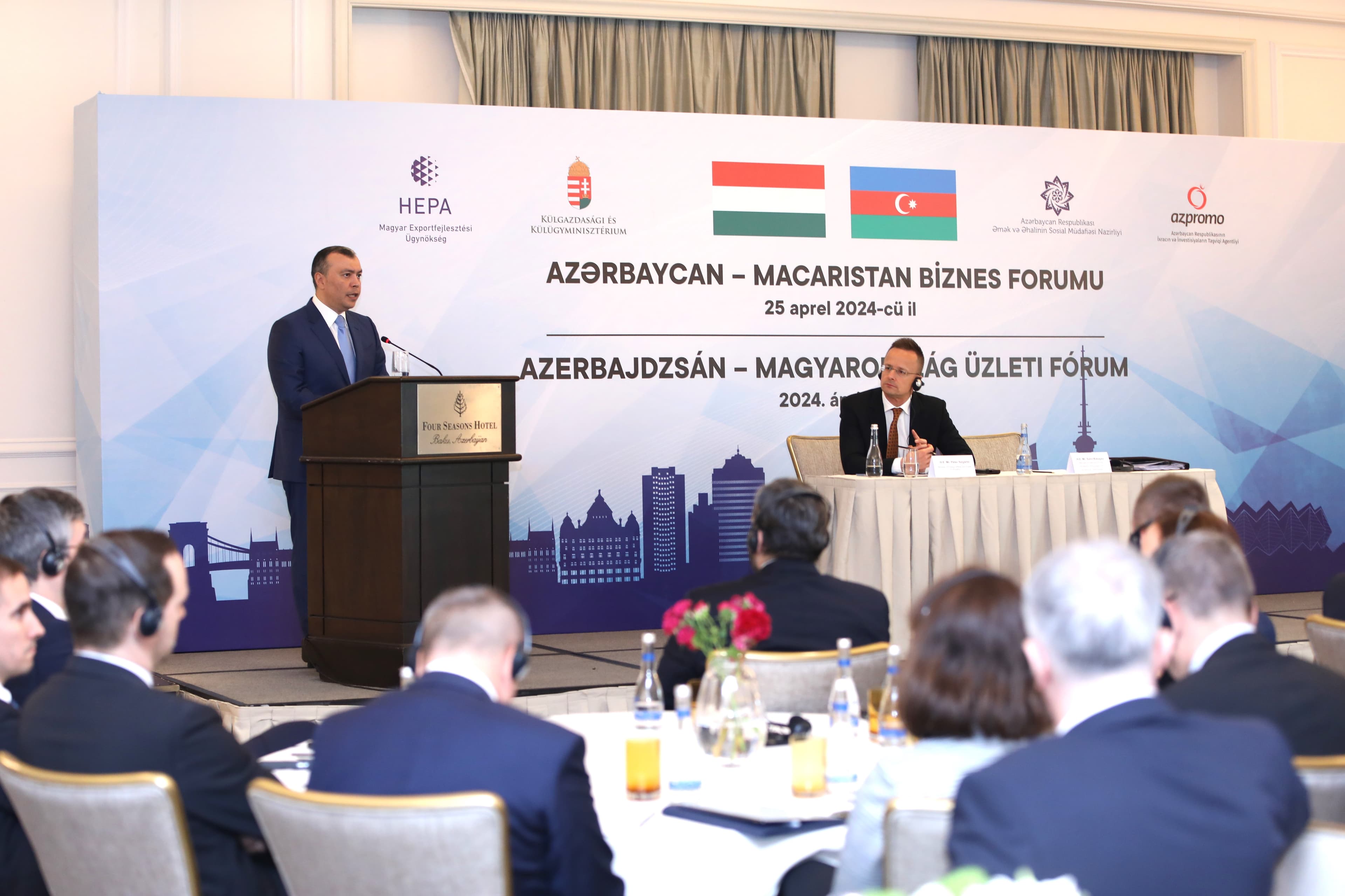Azərbaycanla Macarıstan arasında ticarət dövriyyəsi 40 %-dən çox artıb - Sahil Babayev