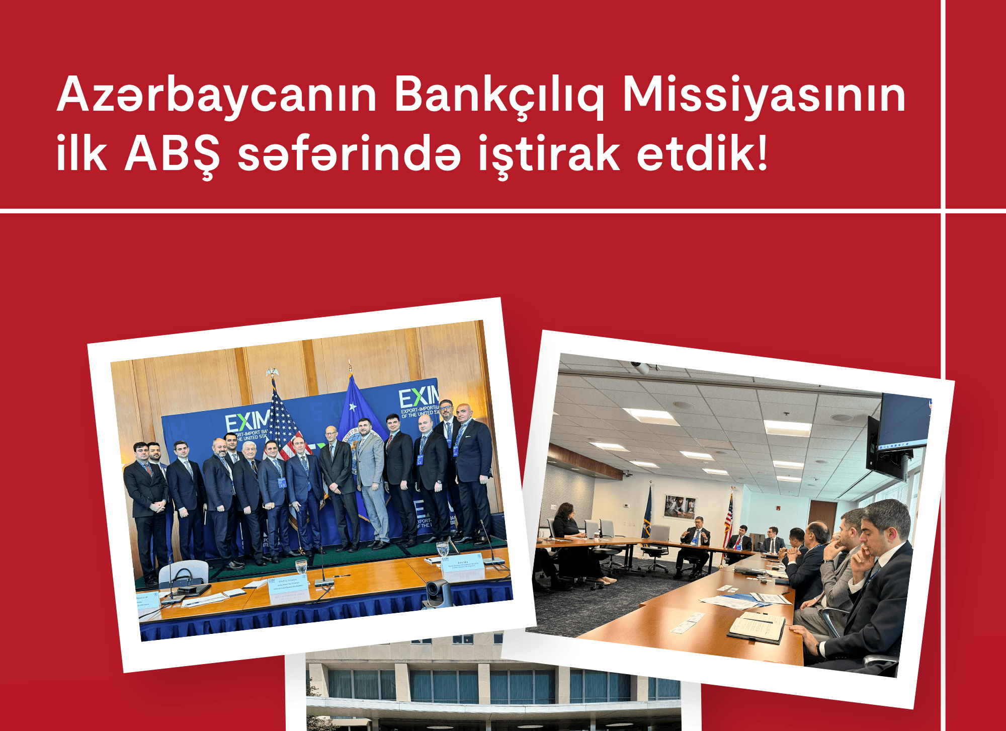 Kapital Bank Azərbaycanın Bankçılıq Missiyasının ABŞ-yə ilk işgüzar səfərində iştirak etdi