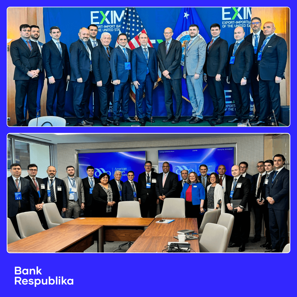 Bank Respublika ABŞ-də Azəbaycanın ilk bankçılıq missiyasında iştirak etdi