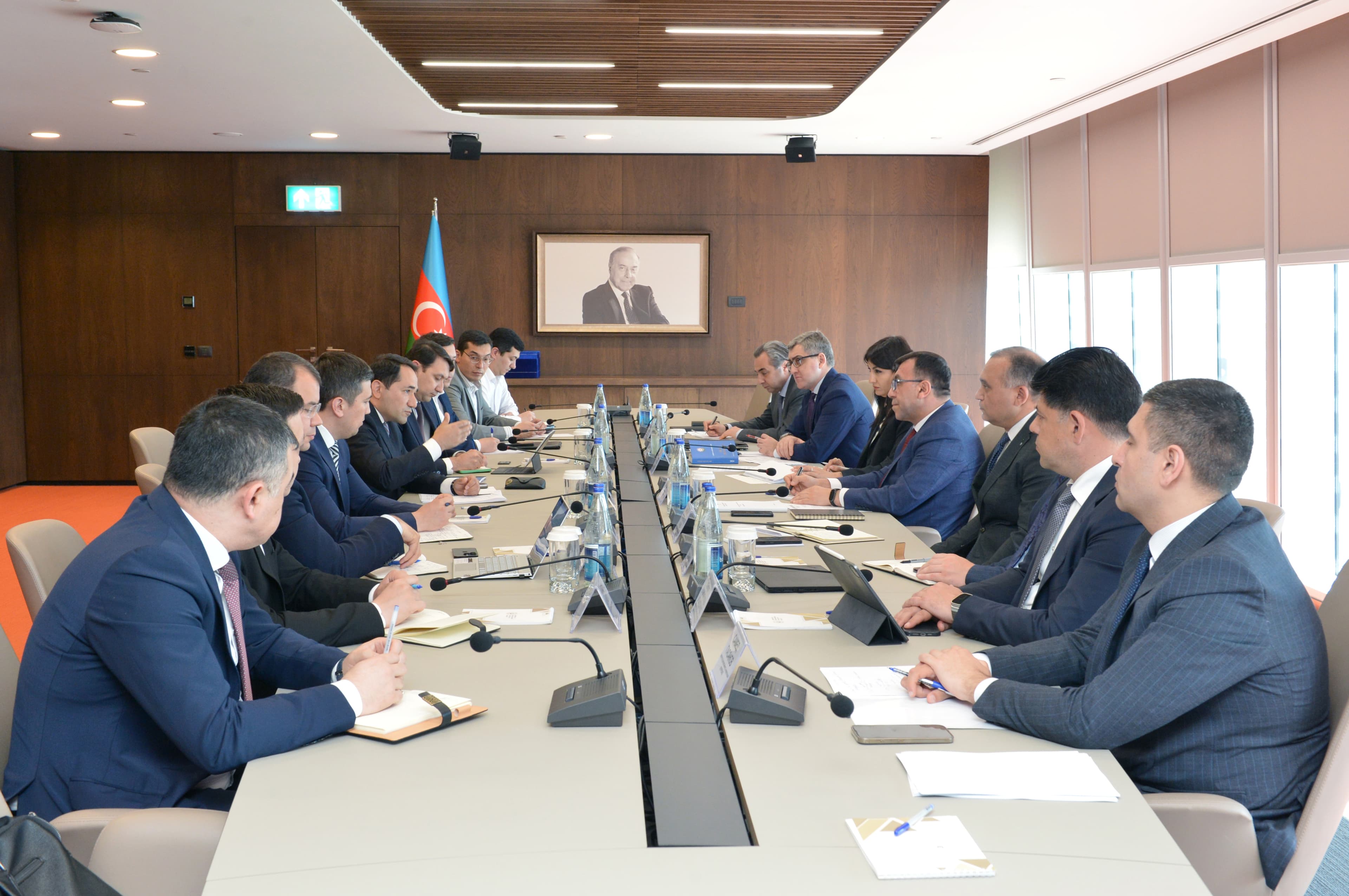 İqtisadiyyat Nazirliyində Özbəkistan nümayəndə heyəti ilə görüş keçirilib