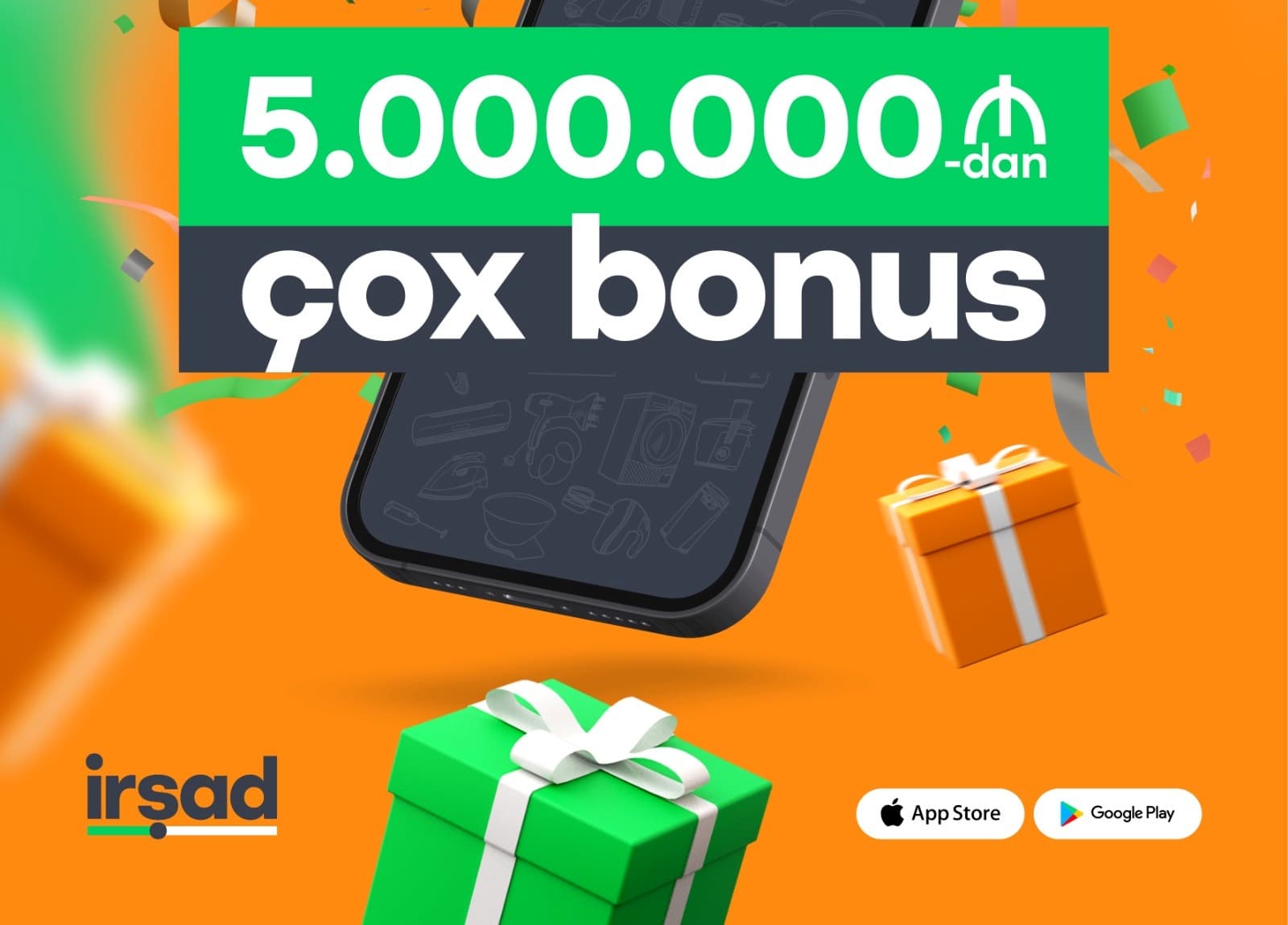 İrşad müştərilərinə 5 milyon manatdan çox bonus qazandırdı