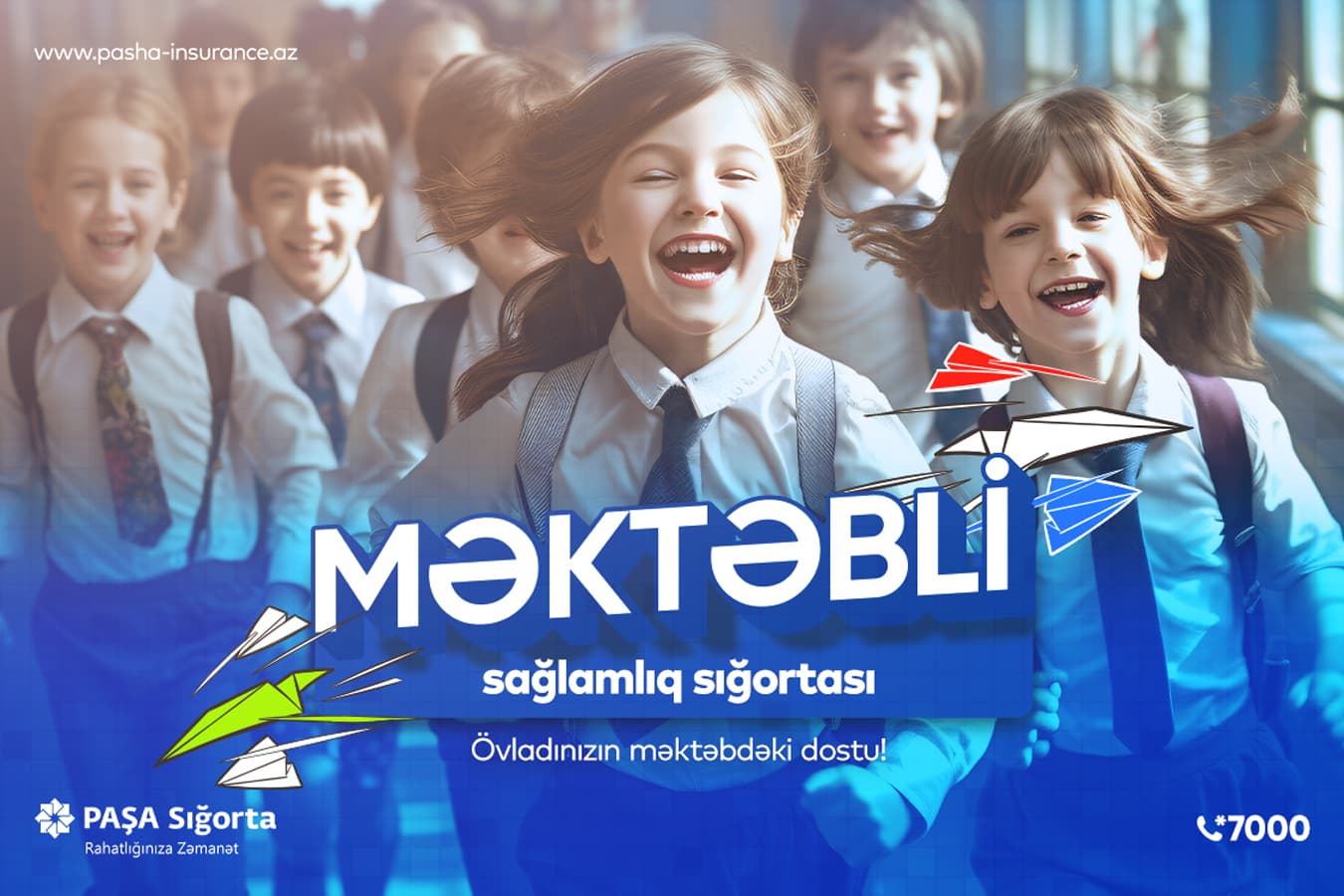 PAŞA Sığorta məktəblilərə özəl sağlamlıq sığortası məhsulunu təqdim edir!
