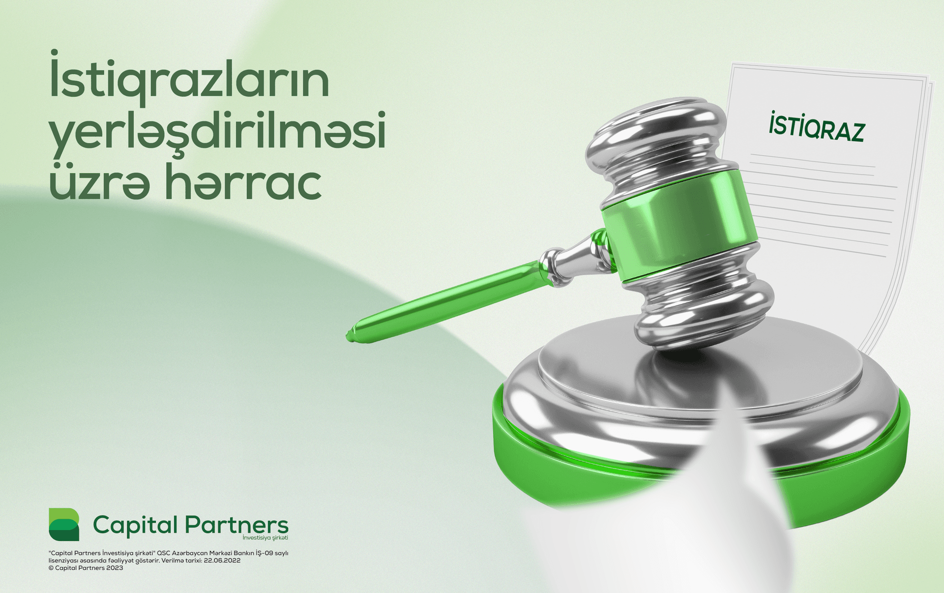 "Rabitəbank" ASC-nin istiqrazlarının yerləşdirilməsi üzrə hərrac keçiriləcəkdir
