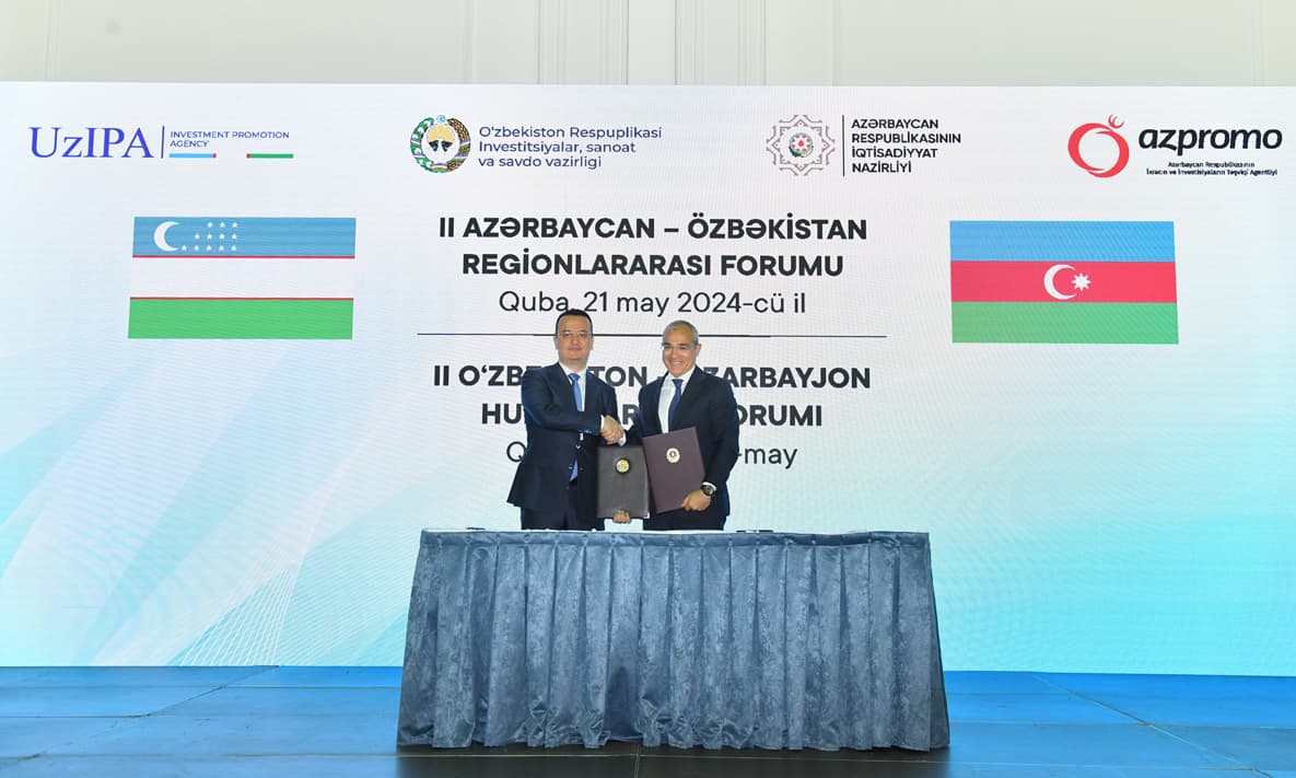 2-ci Azərbaycan-Özbəkistan Regionlararası Forumu keçirilib
