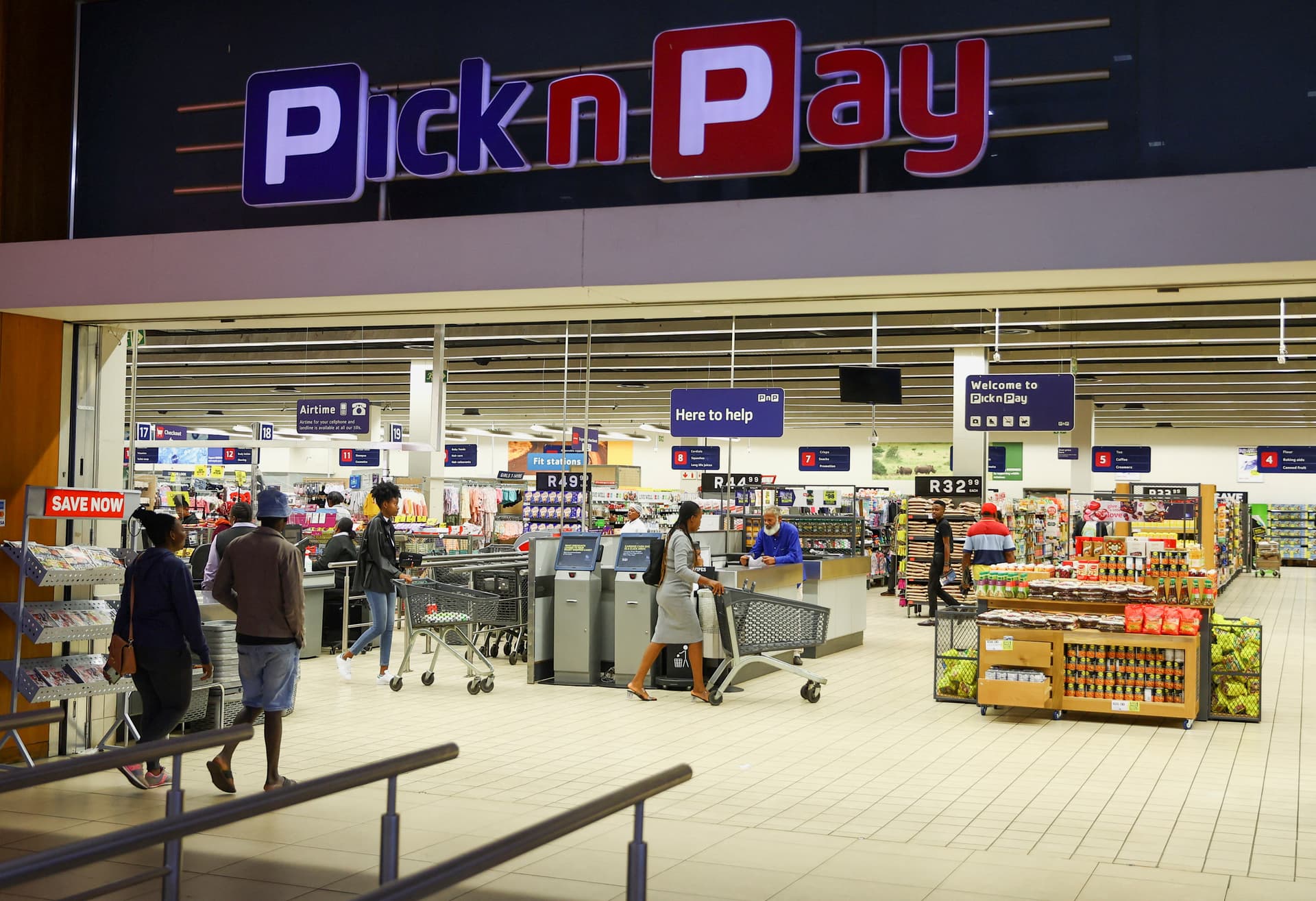 Pərakəndə Satıcı 155 Milyon ABŞ dolları dəyərsizləşdiyi üçün Pick n Pay zərər görür