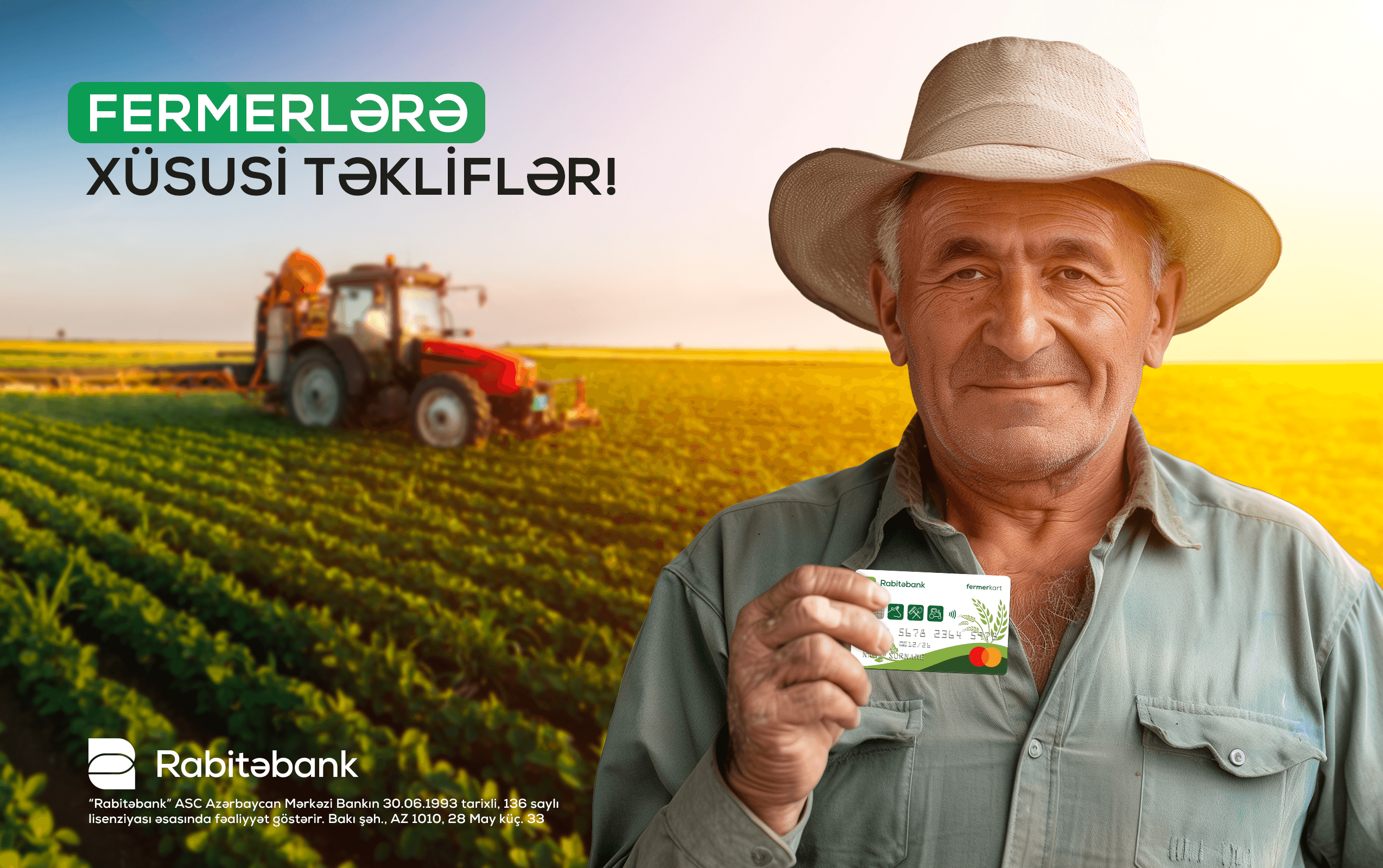 Rabitəbank-dan fermerlər üçün xüsusi təkliflər!