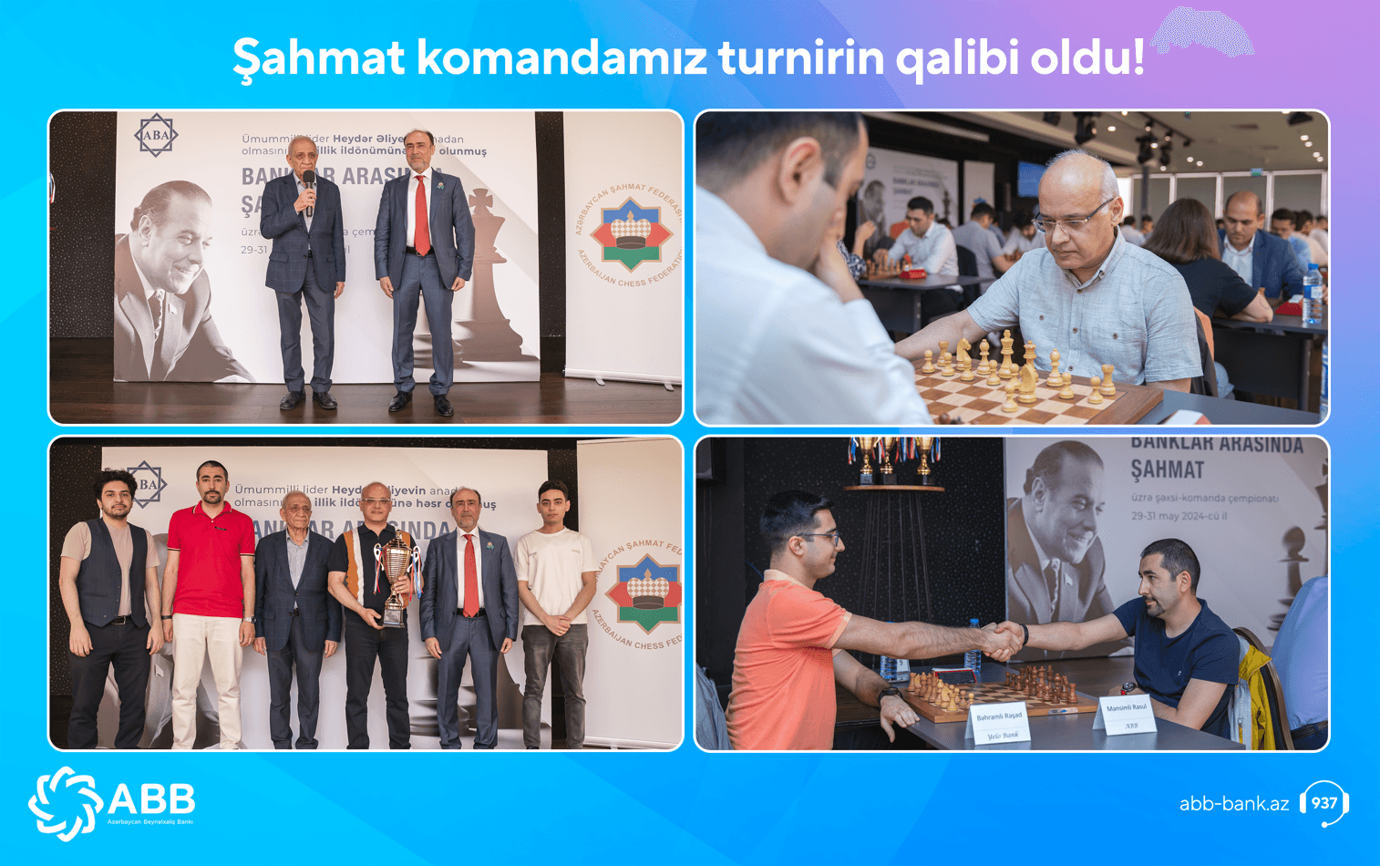 ABB-nin komandası turnirin qalibi oldu!