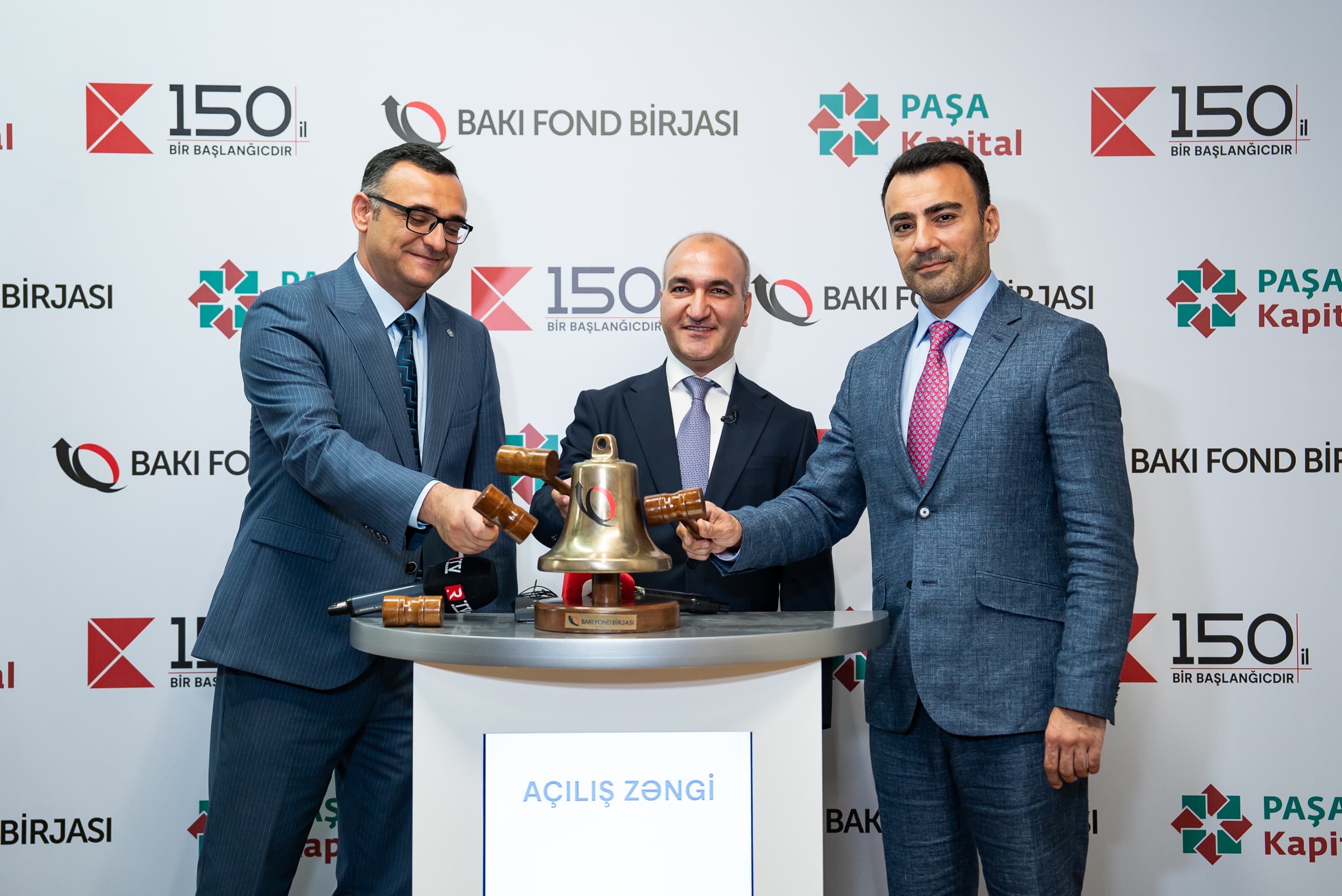 Bakı Fond Birjasında Kapital Bank istiqrazlarının “Açılış Zəngi” tədbiri keçirilib