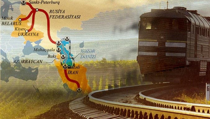 “Şimal-Cənub” beynəlxalq nəqliyyat dəhlizi layihəsində 13 ölkə iştirak edəcək
