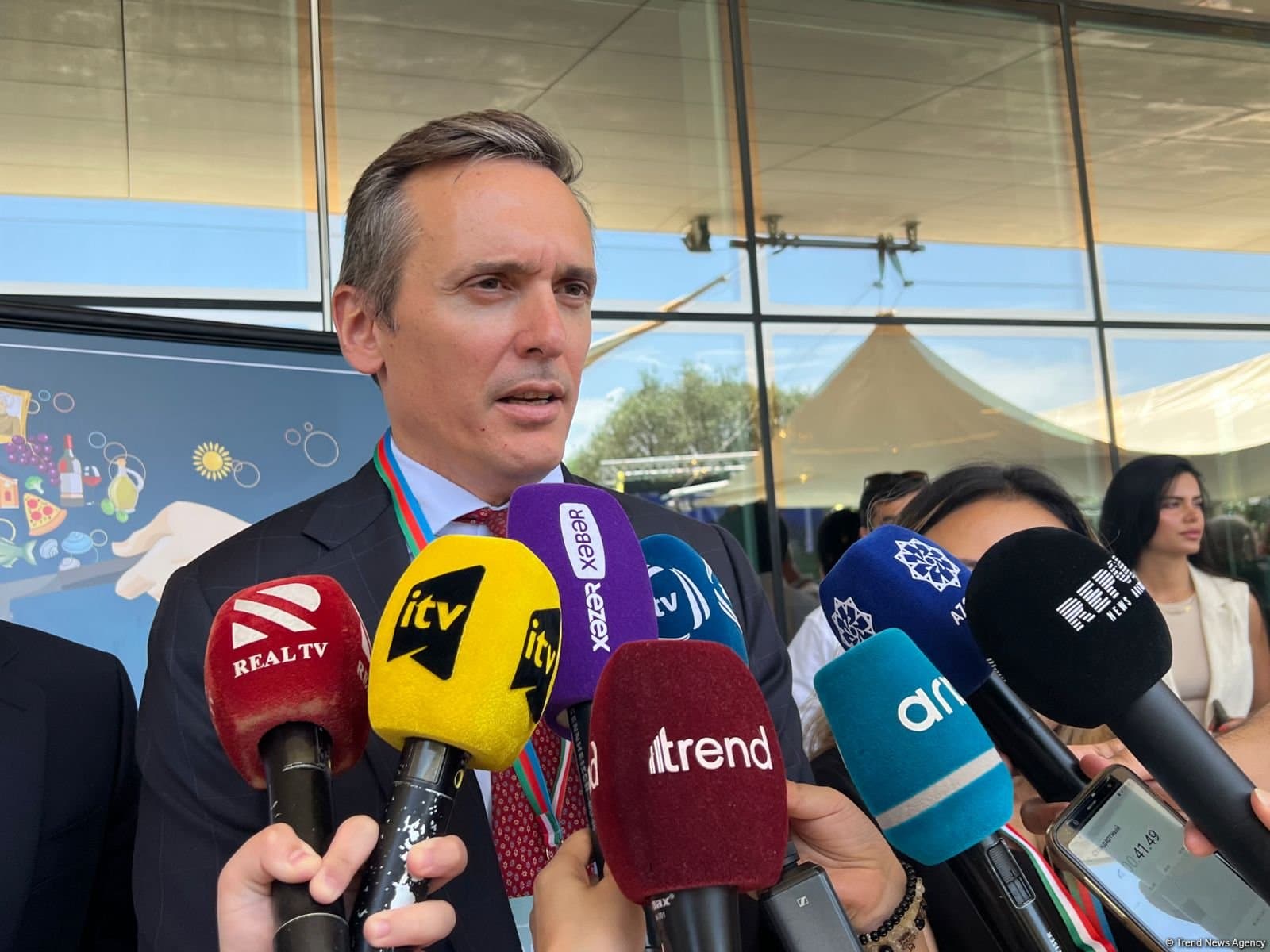 İtaliya səfiri: Azərbaycana ərzaq məhsullarının tədarükünü artırmaq niyyətindəyik