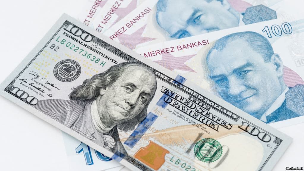 Türkiyə lirəsi dollar qarşısında rekord həddə ucuzlaşıb