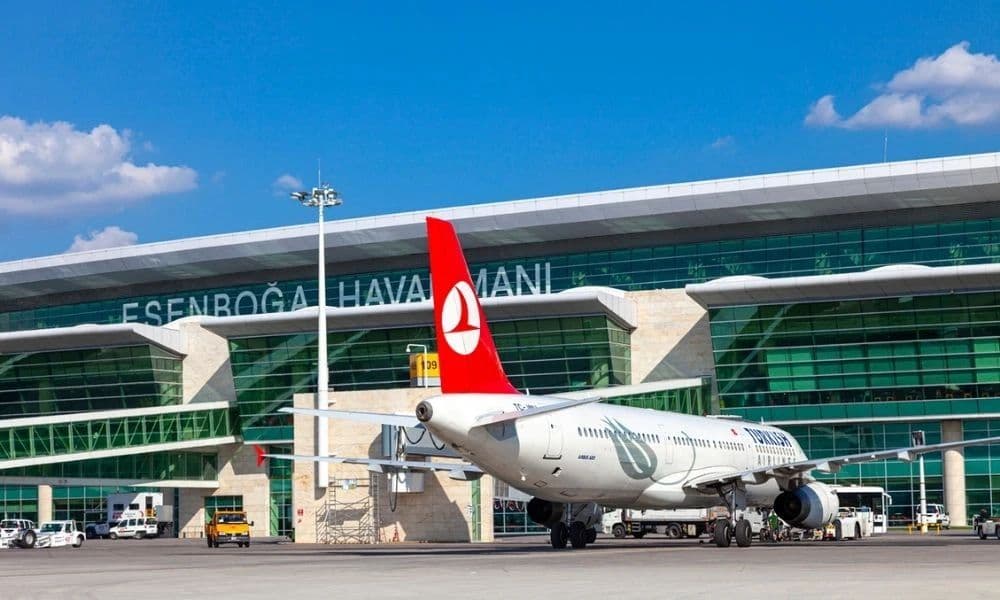 Esenboğa Hava Limanında sərnişin və yükdaşıma göstəriciləri artıb