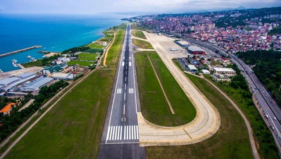 Trabzon Hava Limanına gələn sərnişinlərin sayı 12 % artıb
