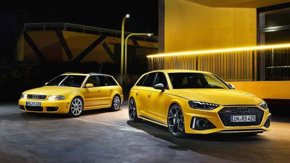 Audi RS 4 Avant 25 illik yubileyi: İmola sarısı