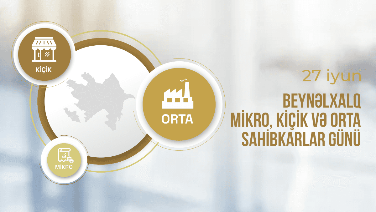 Azərbaycanda fəaliyyət göstərən sahibkarların 96,8%-i mikro, 2%-i kiçik və 0,8%-i orta sahibkarlıq subyektləridir