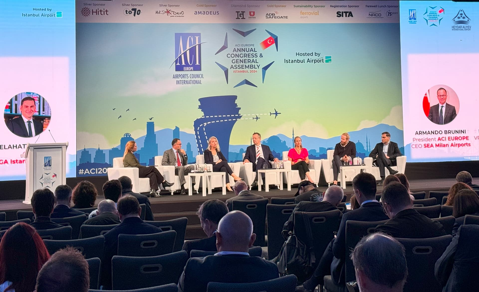 Heydər Əliyev Beynəlxalq Aeroportu ACI EUROPE 2024 İllik Konqresi və Baş Assambleyasında iştirak edir