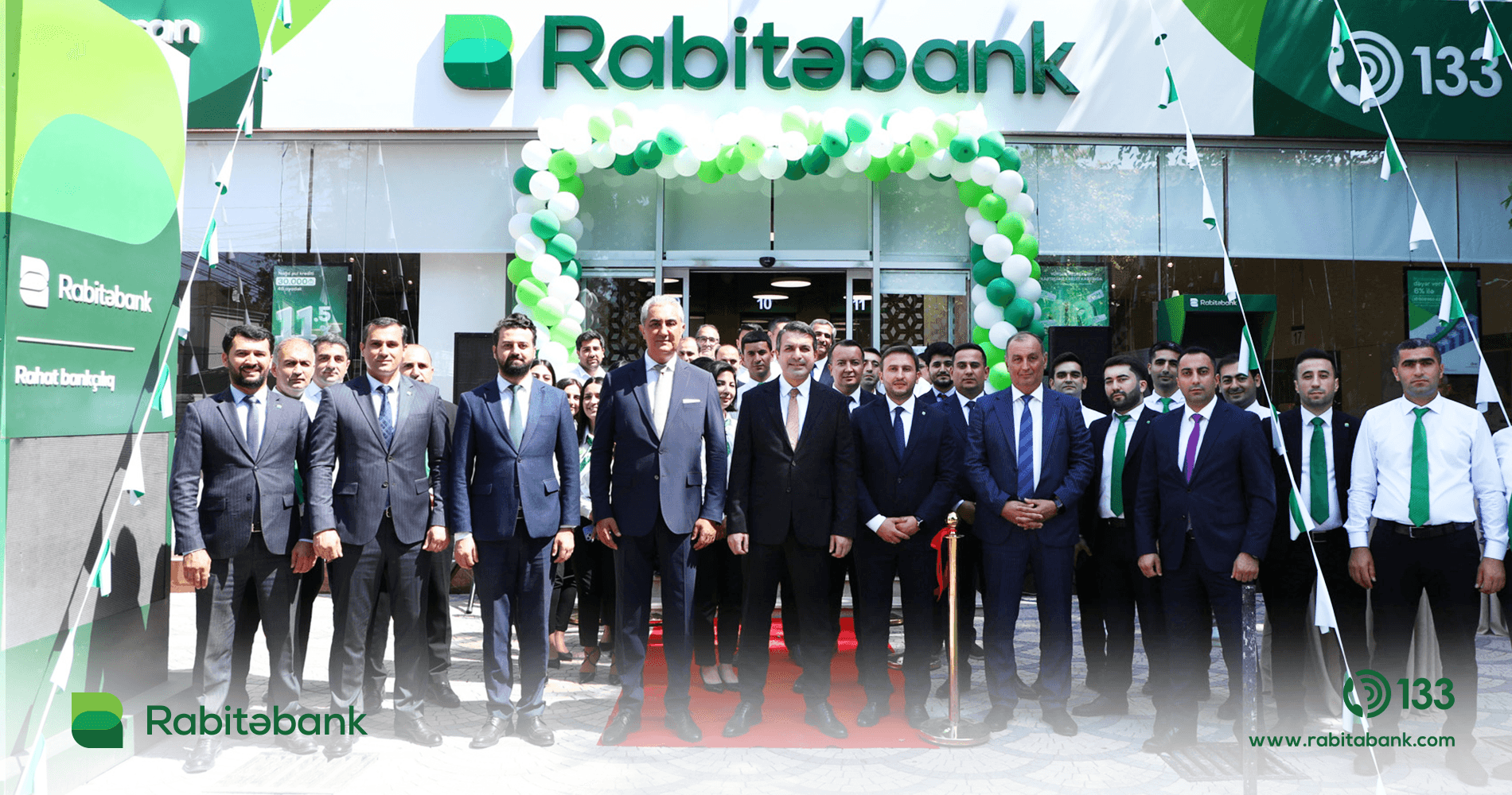 Rabitəbank yeni konseptli Lənkəran filialının açılışını etdi