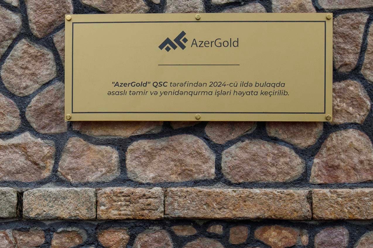 AzerGold: Çovdar kəndində içməli su təminatı yaxşılaşdırılıb