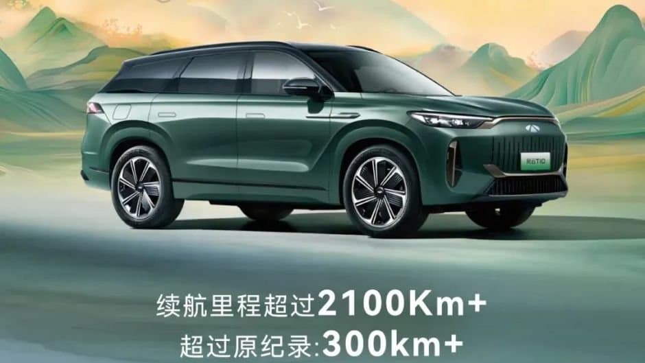 Chery hibrid krossoveri yürüş ehtiyatına görə dünya rekordunu qeydə alıb