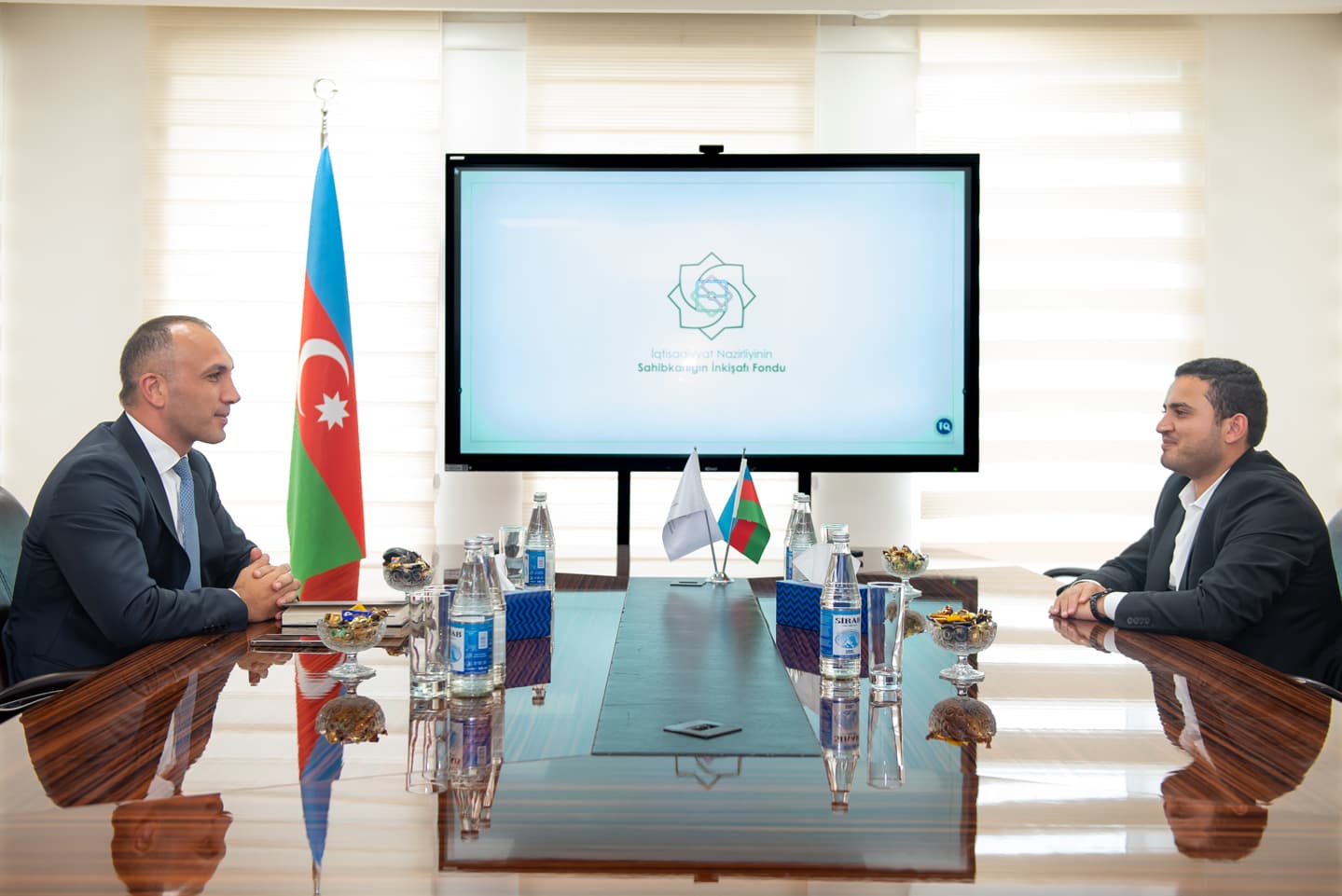 SİF-də üçüncü “Yüksəliş” müsabiqəsinin qalibi ilə görüş keçirilib