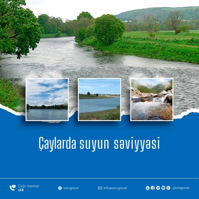 Çaylarda suyun səviyyəsinin artması selə səbəb olub