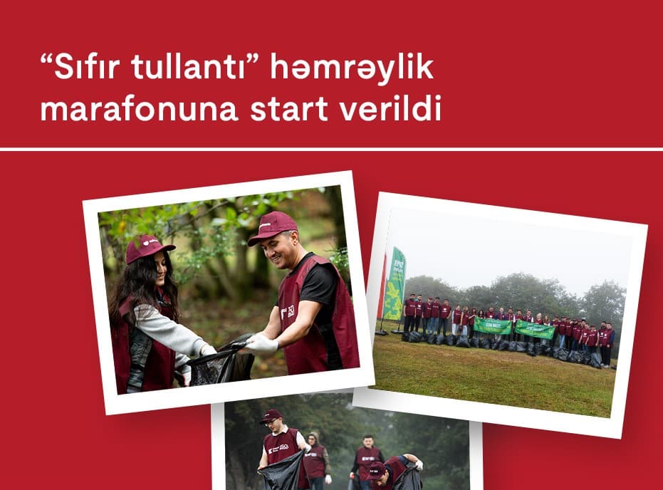 Ətraf mühitin mühafizəsində daha bir təşəbbüs: “Sıfır tullantı” həmrəylik marafonuna start verildi