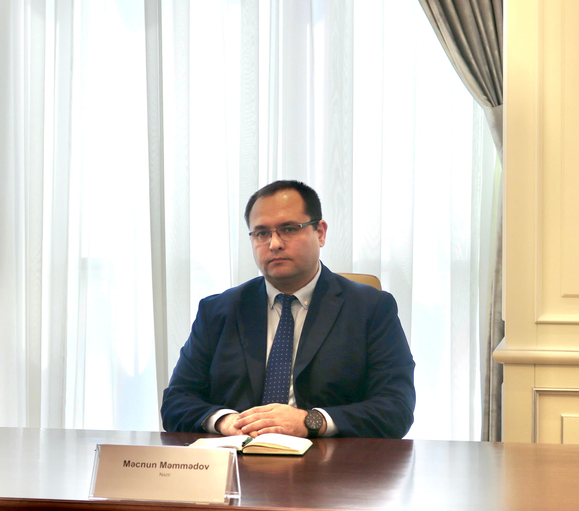 Nazir Məcnun Məmmədov Azərbaycan Qida və İçki Sənayeçiləri Assosiasiyasının İdarə Heyətinin üzvləri ilə görüşüb