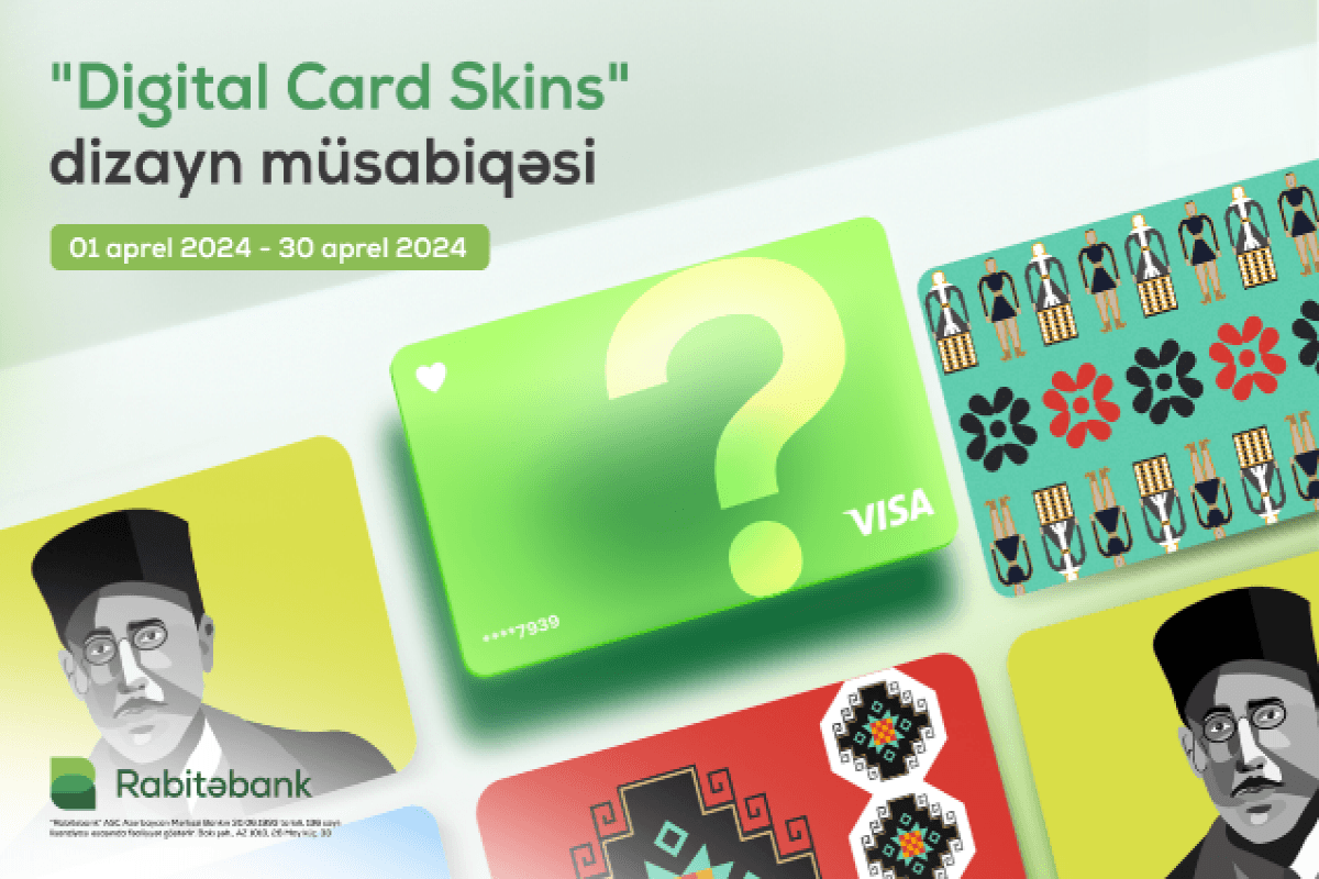 Rabitəbank “Digital Card Skins“ dizayn müsabiqəsinin qaliblərini mükafatlandırıb