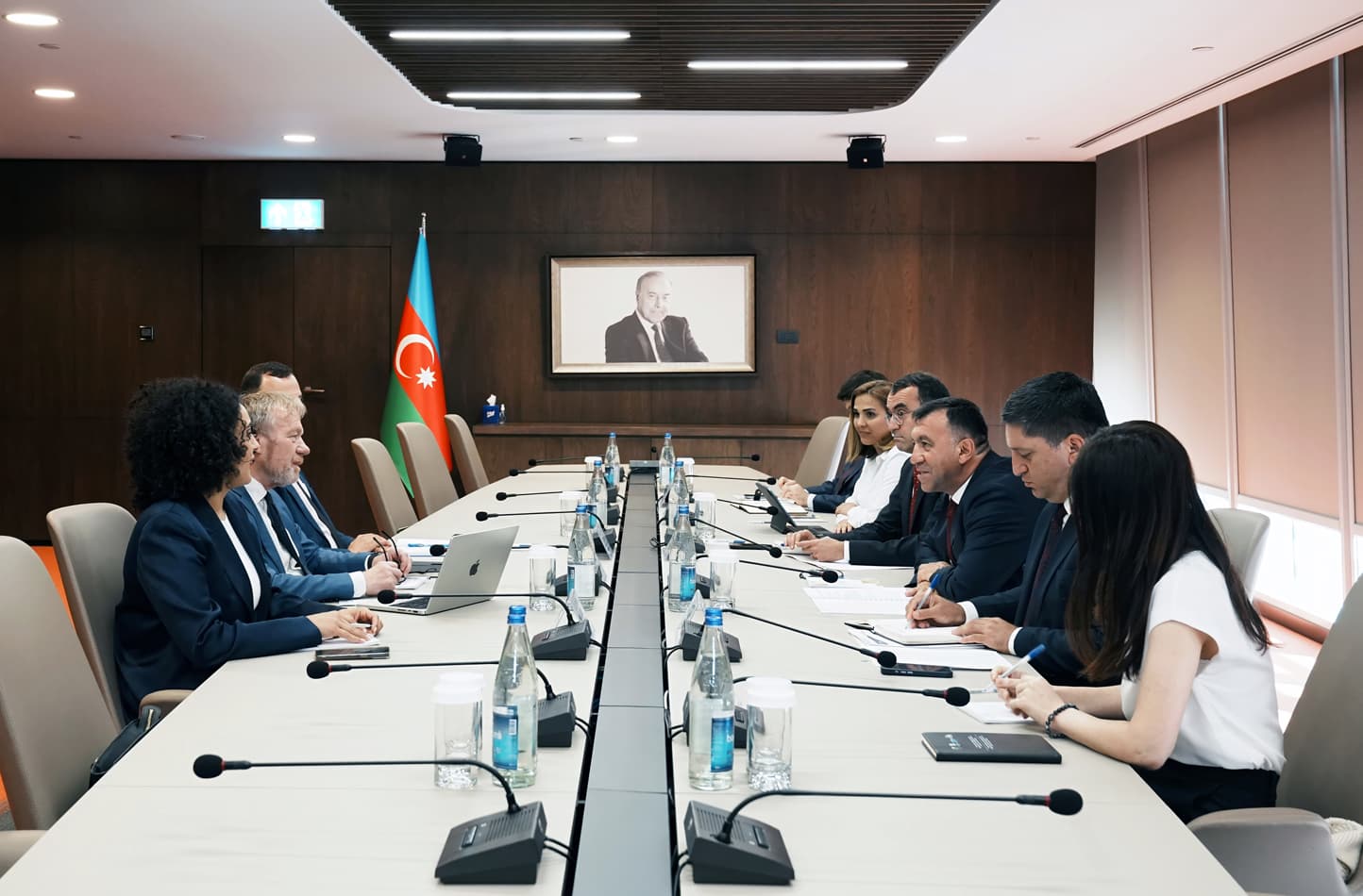 Dünya İqlim Fondunun icraçı direktoru ilə görüş keçirilib