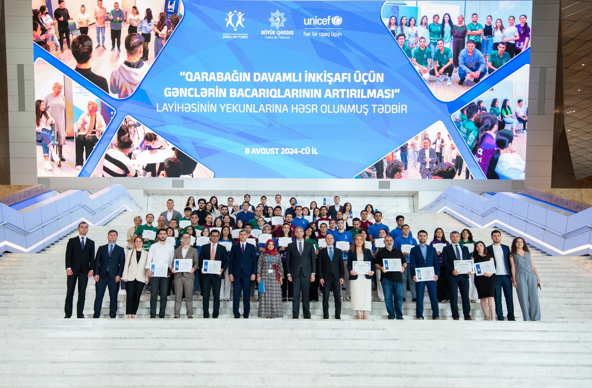 Qarabağın davamlı inkişafı üçün gənclərin bacarıqları artırılıb