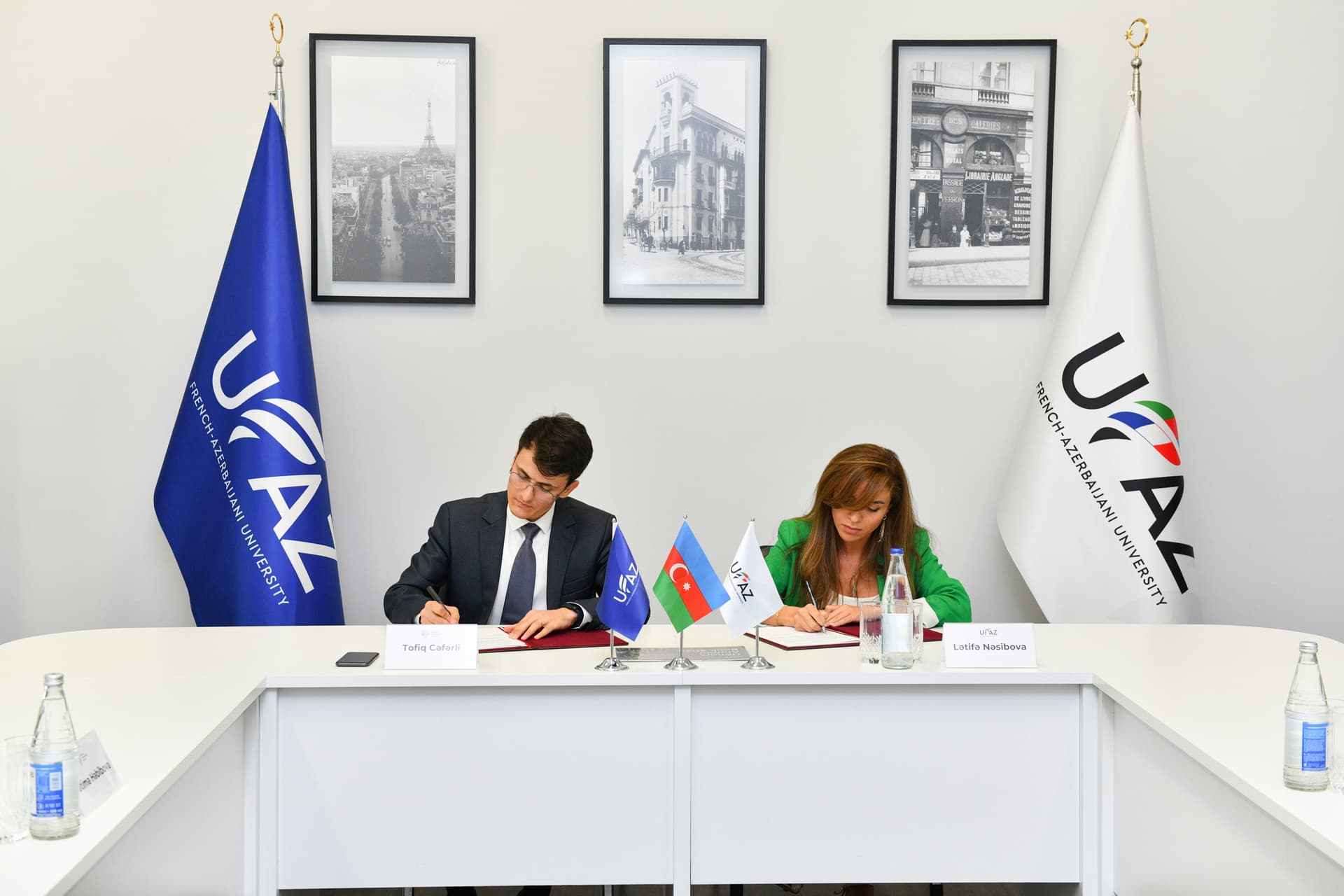 Elektron Təhlükəsizlik Xidməti ilə Azərbaycan-Fransız Universiteti arasında Anlaşma Memorandumu imzalanıb
