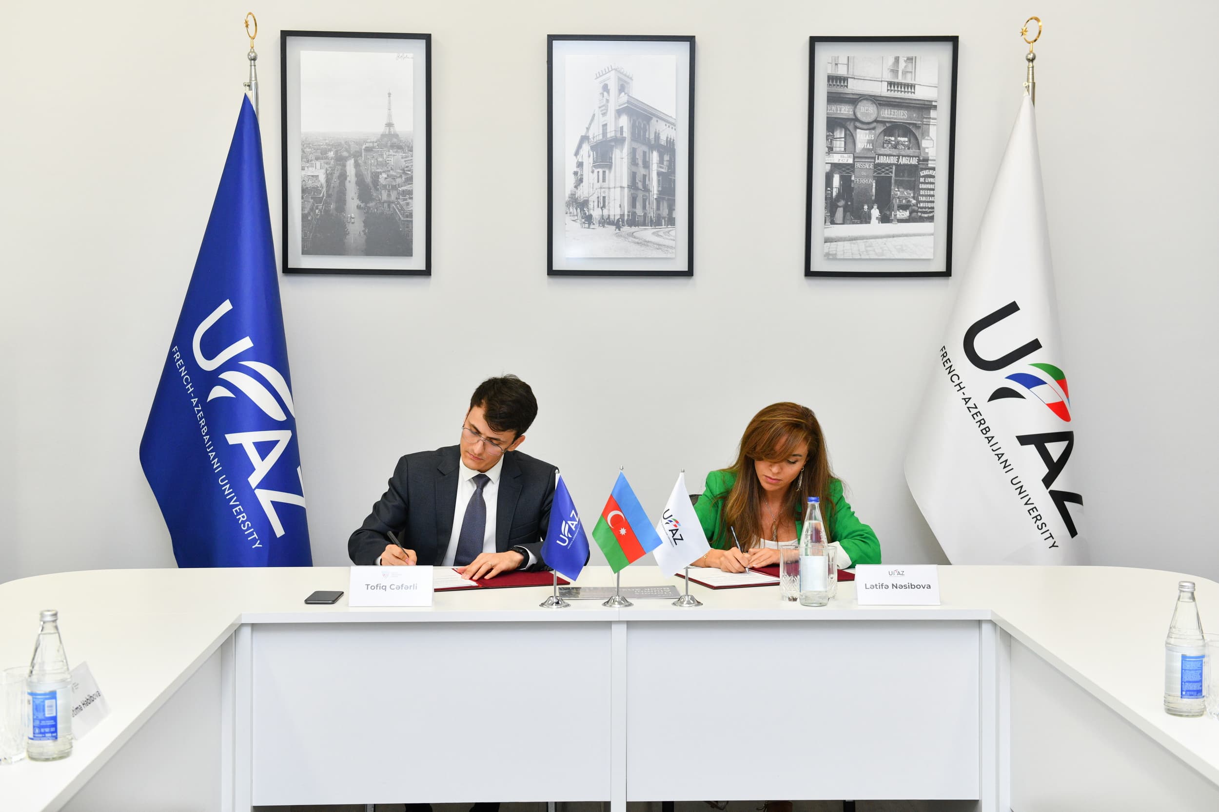 Elektron Təhlükəsizlik Xidməti ilə Azərbaycan-Fransız Universiteti arasında Anlaşma Memorandumu imzalanıb