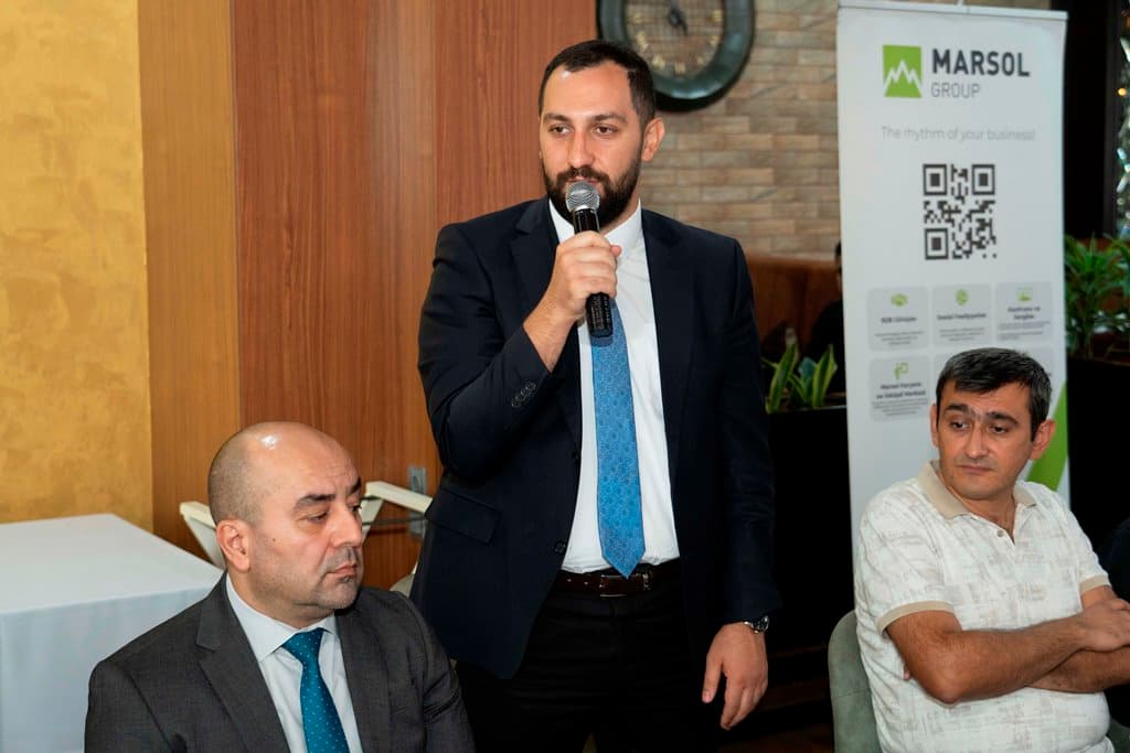 "İşgüzar Səhər Yeməyi" çərçivəsində sahibkarlar arasında yeni əlaqələrin qurulmasına imkan yaranıb - "Marsol Group"