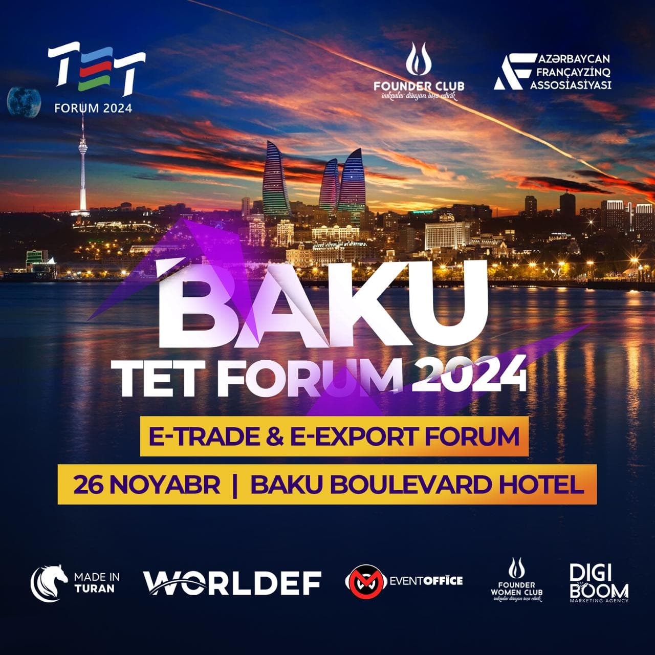 Azərbaycan “Turan e-ticarət və e-ixracat Forumu” möhtəşəm layihəyə ev sahibliyi edəcək