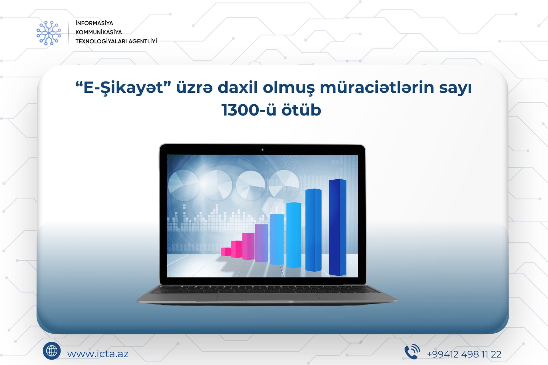 “E-Şikayət” sistemi üzərindən daxil olmuş müraciətlərin sayı 1300-ü ötüb - İKTA