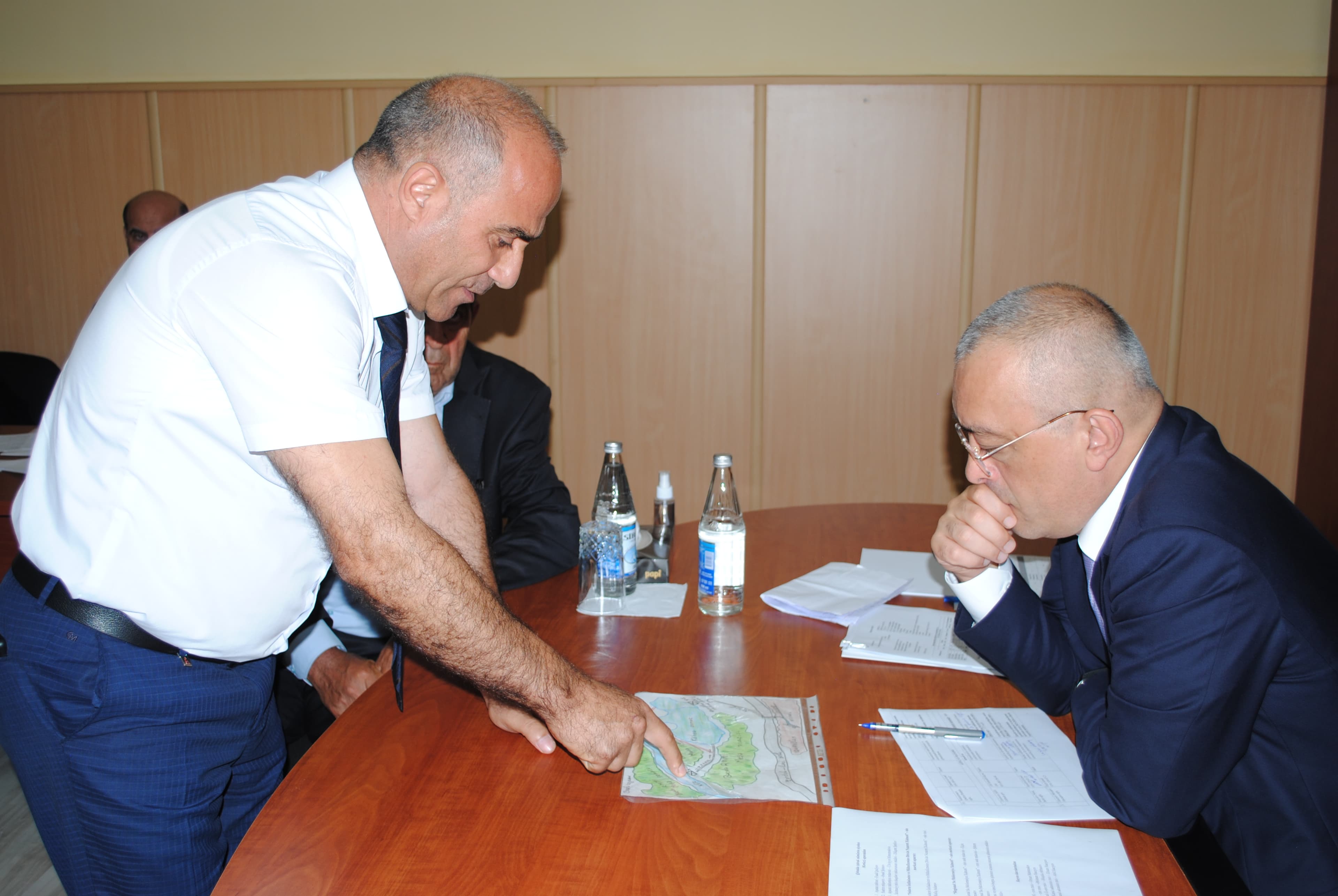 Azərbaycan Dövlət Su Ehtiyatları Agentliyinin sədri Göyçay rayonunda vətəndaşlarla görüşüb