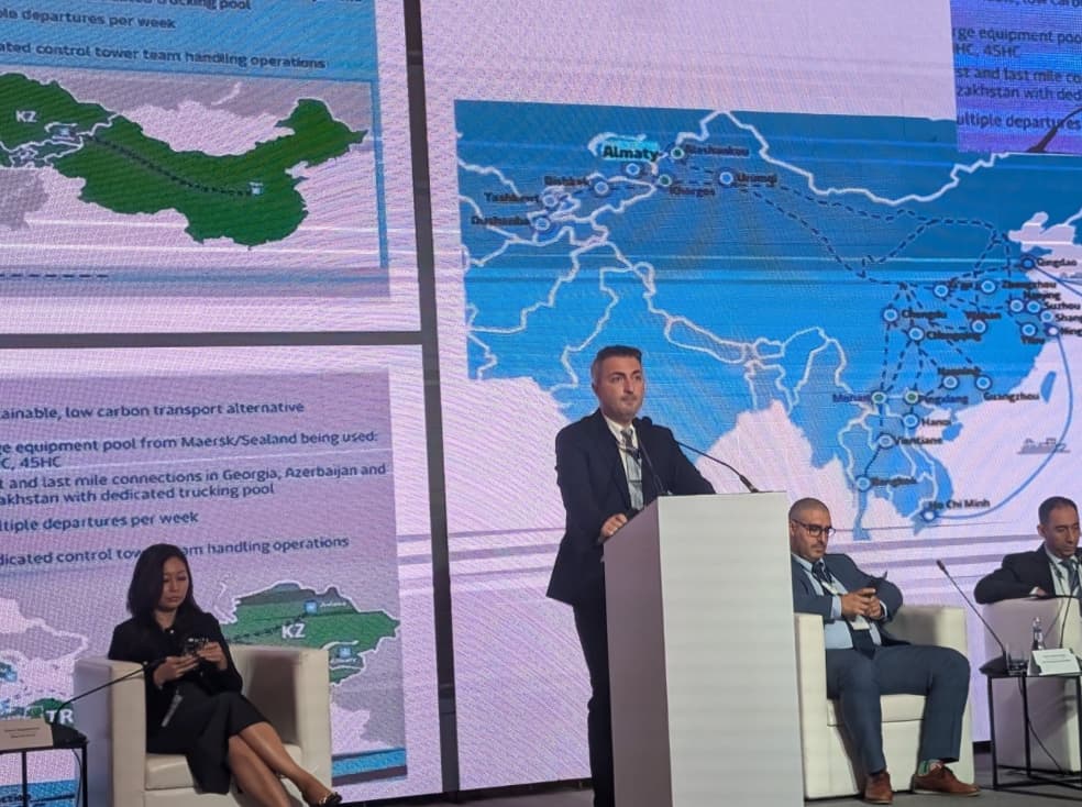 MAERSK diqqətini Orta Dəhliz vasitəsilə tranzit marşrutunun inkişafına yönəldib