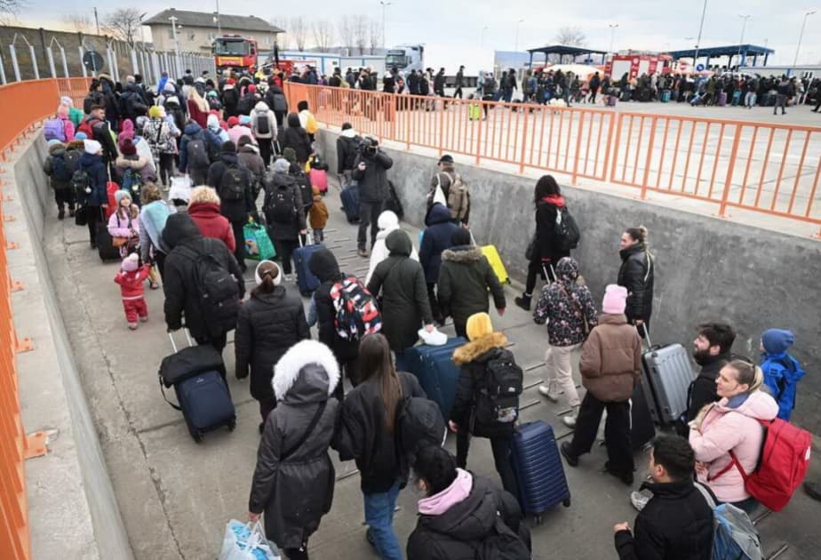İndiyədək Rumıniyaya 10 milyondan çox ukraynalı qaçqın daxil olub