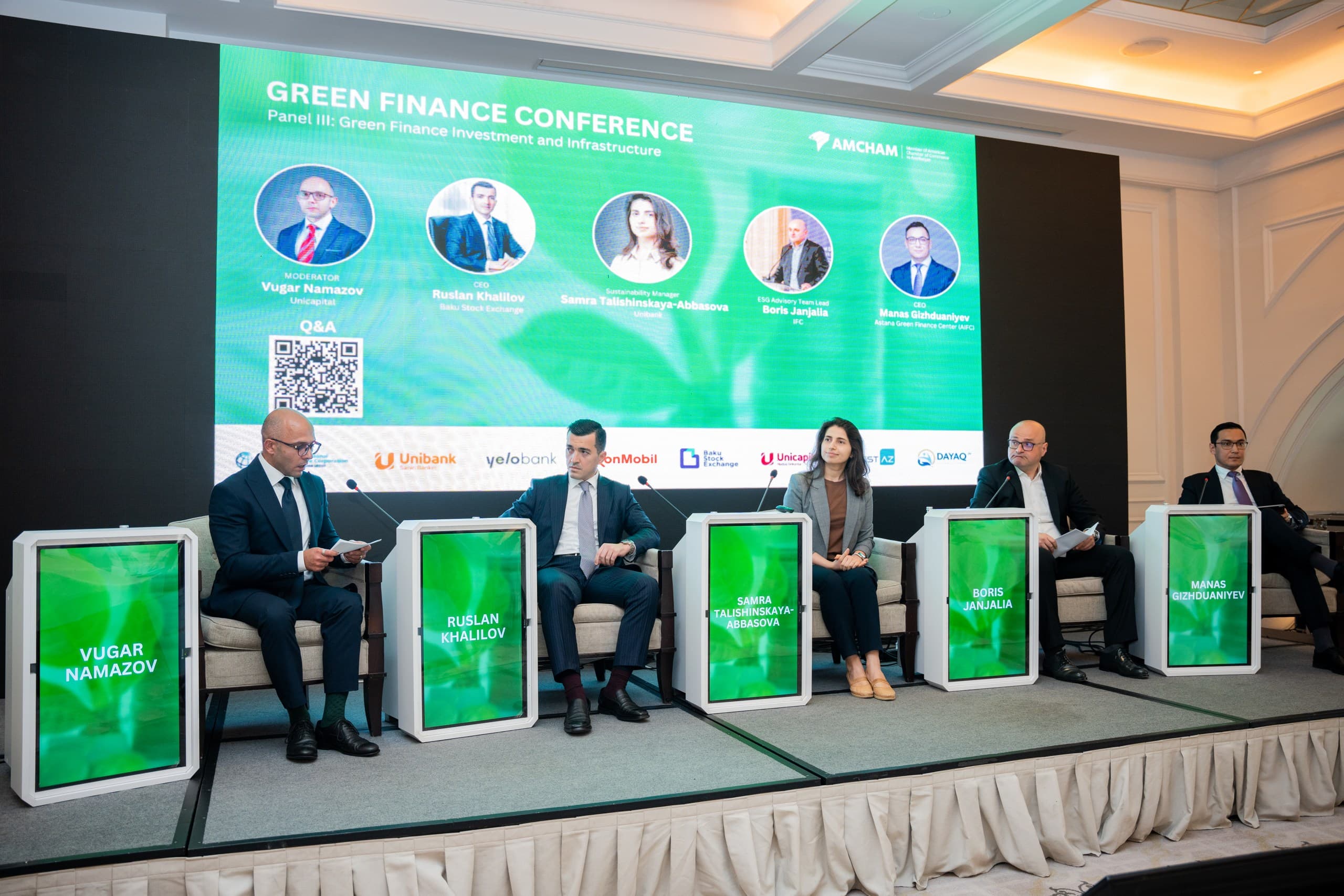 Yelo Bank-ın dəstəyi,AmCham Azərbaycanın təşkilatçılığı ilə "Green Finance Conference" keçirilib