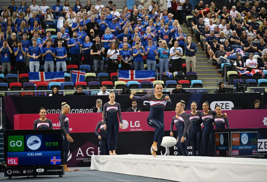 “TeamGym” üzrə Avropa çempionatı: Qarışıq komanda yarışında finalçılar bəlli olub