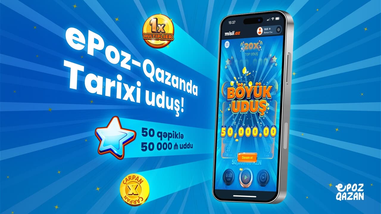 Misli.az-da 20X-də 50 qəpiklə 50 min manat udulub