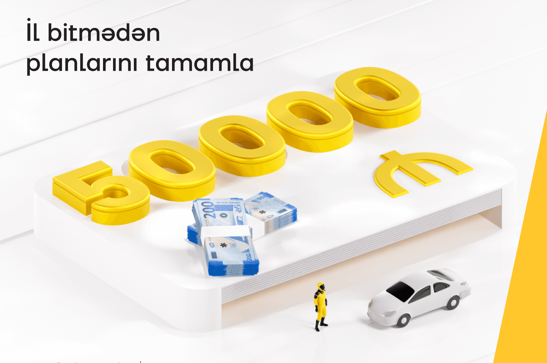 50 000 AZN-dək kreditlə il bitməmiş planlarını tamamla!